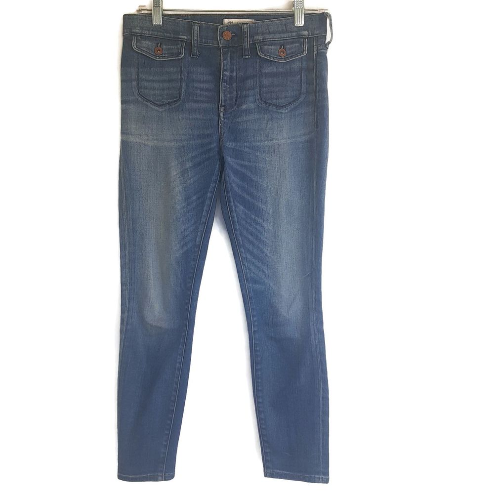 Madewell High Riser Crop Jeans